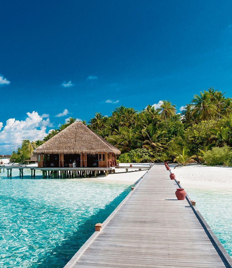 Hint Okyanusu'nun ortasında güvenli tatil Maldivler