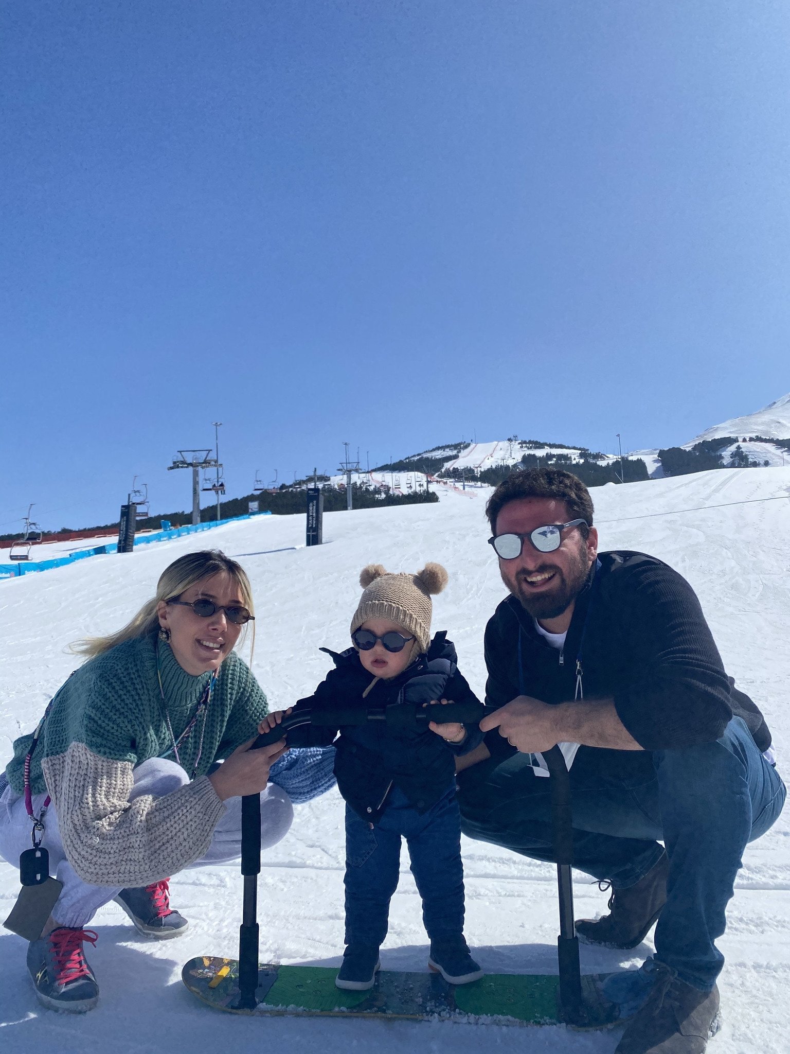 En küçük snowboard'cu