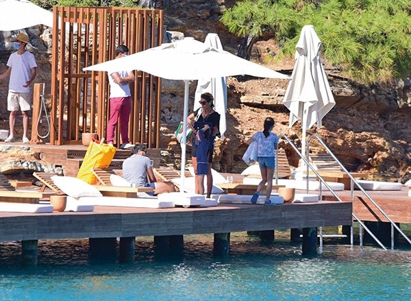 Sakin Bodrum'un tadını çıkardılar