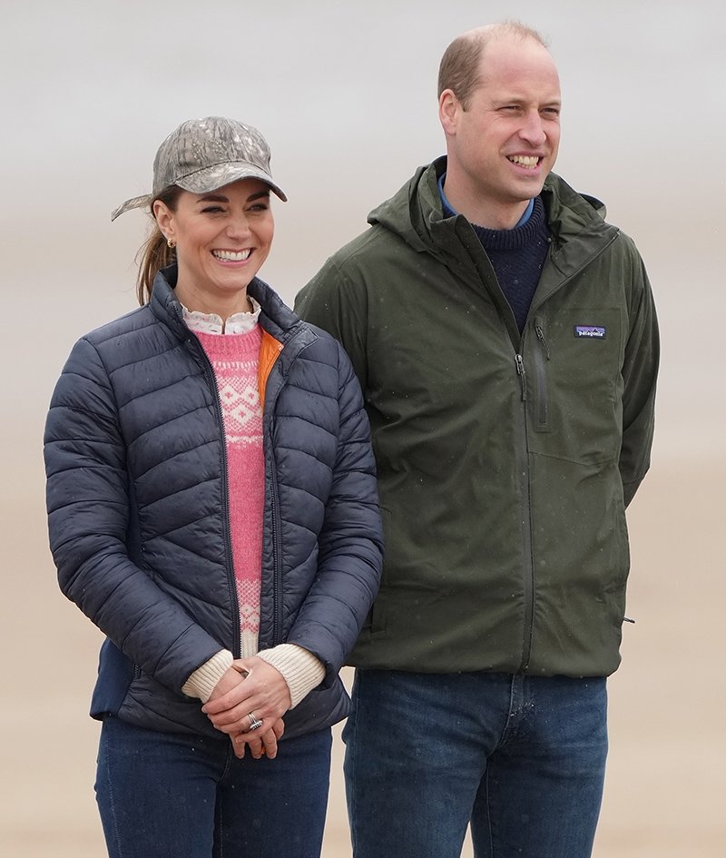 Prens William ve Kate Middleton'ın keyifli anları