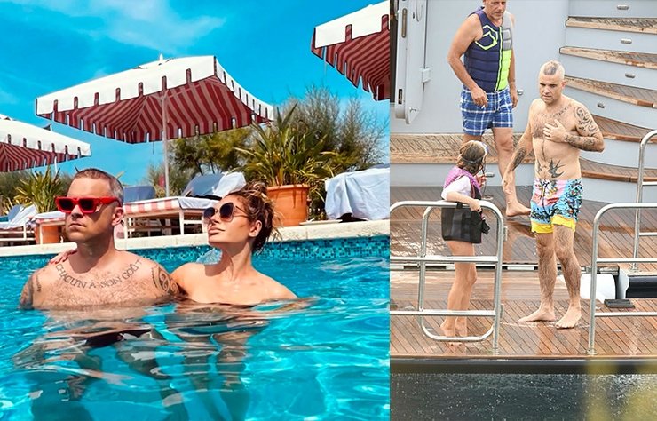 Robbie Williams davetli gelmiş