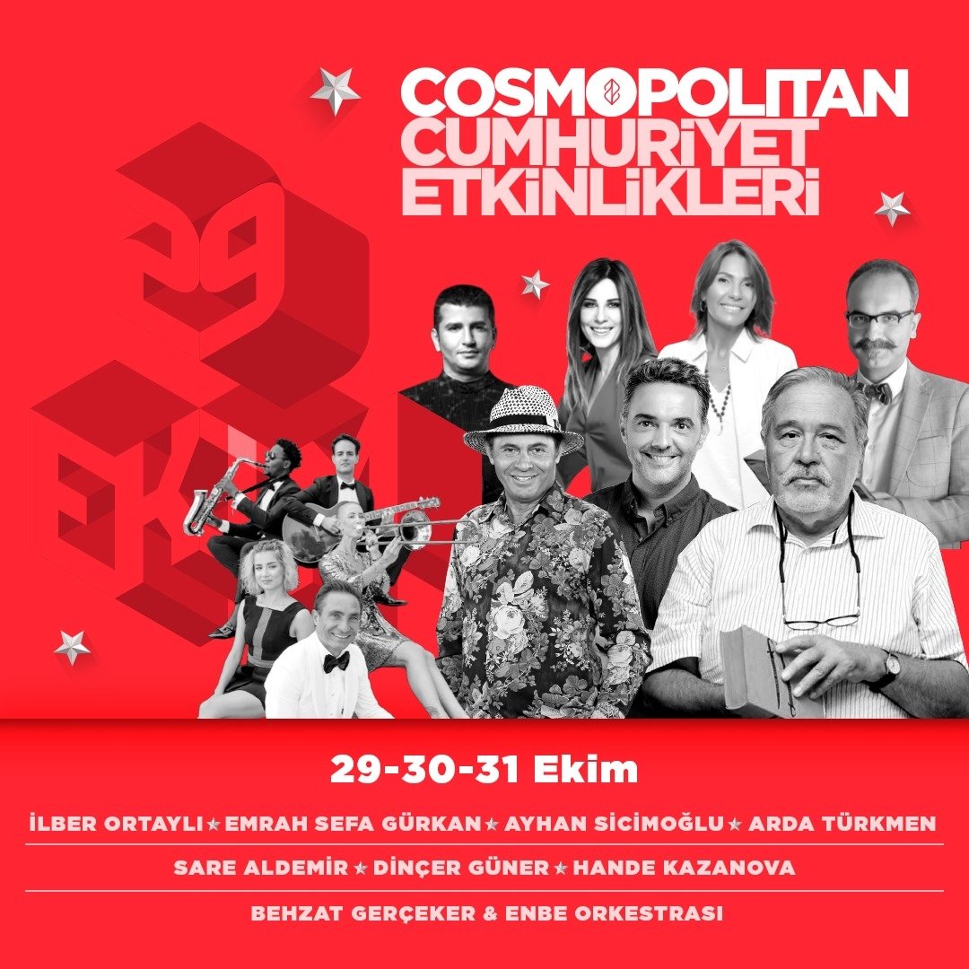 Nirvana Cosmopolitan Cumhuriyet’in 98. yaşına özel kutlamalar