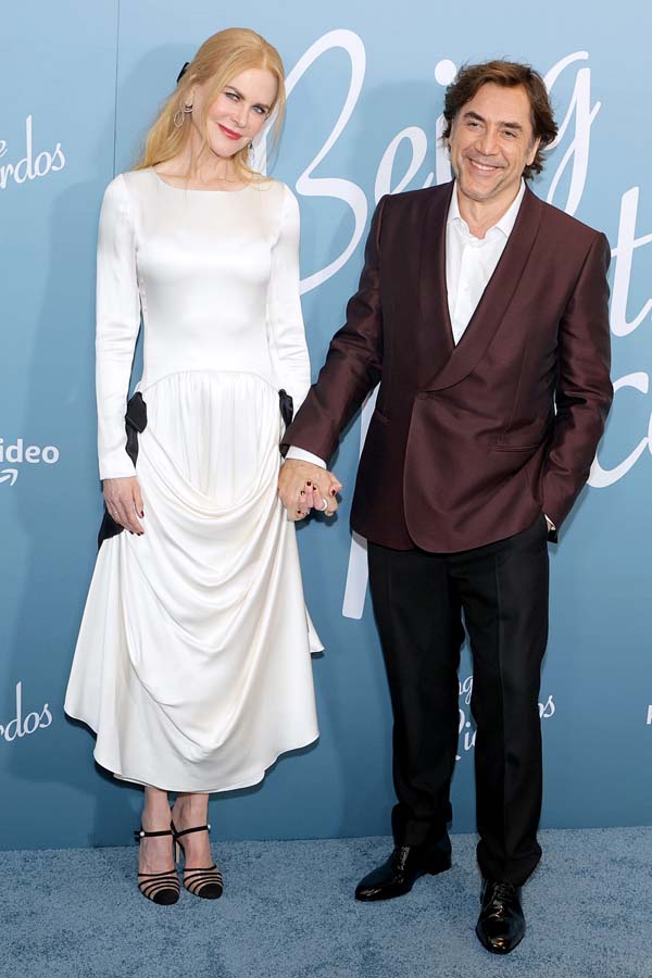 Nicole Kidman ve Javier Bardem galada el ele