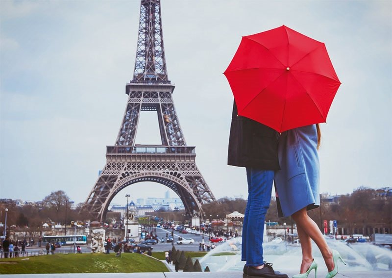 Romantizmin ve aşkın şehri Paris