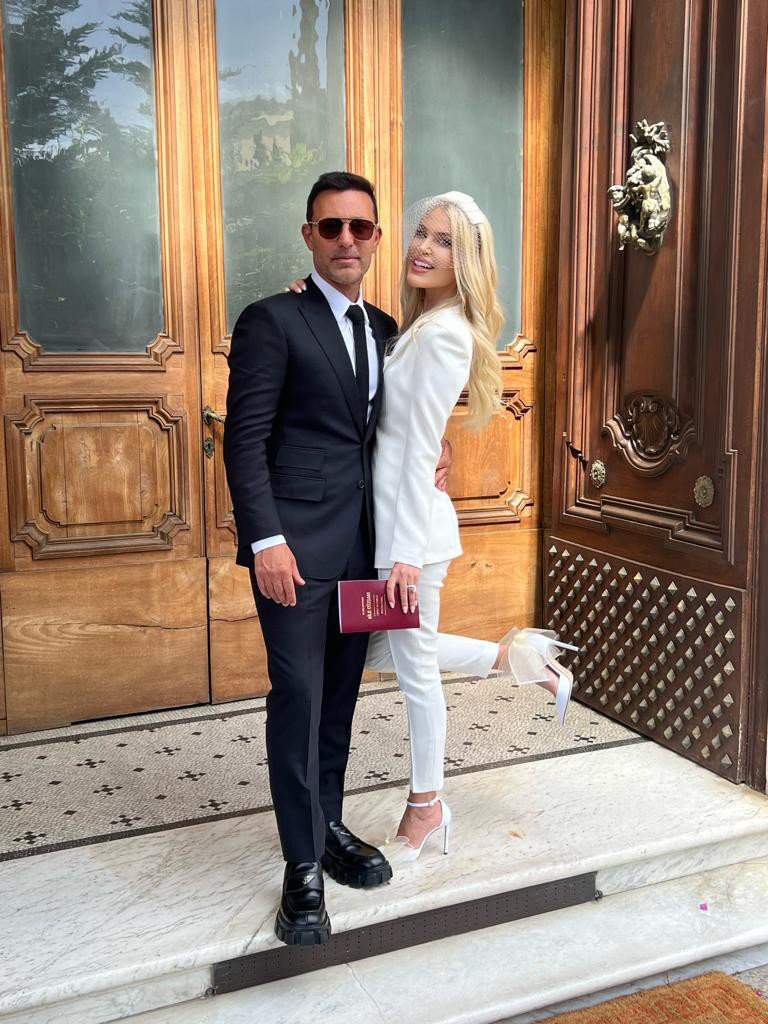 Melis Sütşurup ve Mustafa Sandal Roma'da evlendi