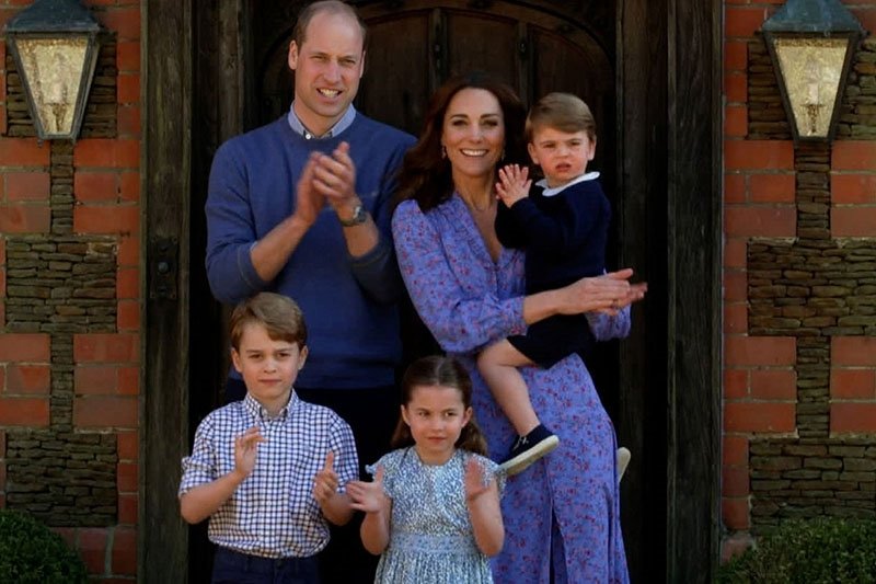 Prens William ve çocuklarının 'Babalar Günü'ne özel fotoğrafı
