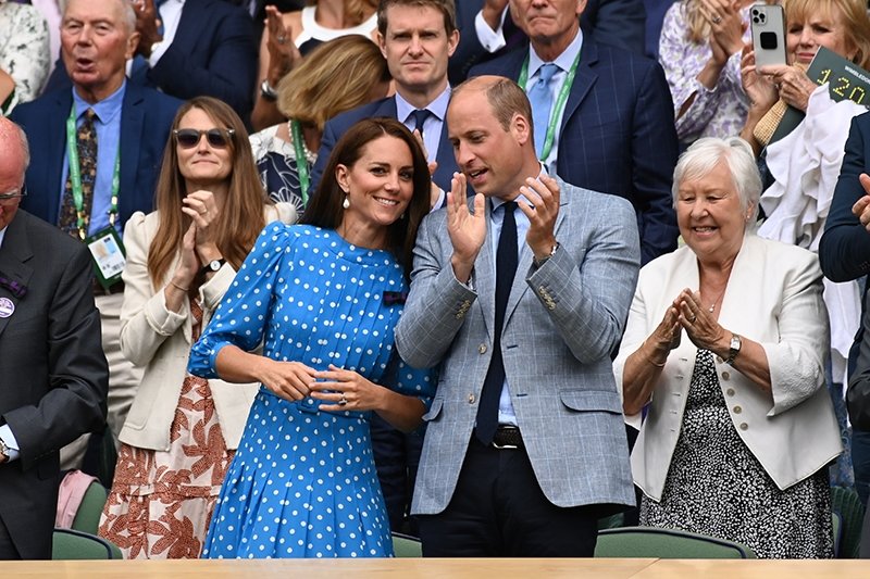Kate Middleton ve Prens William 2022 Wimbledon Tenis Turnuvası'nda