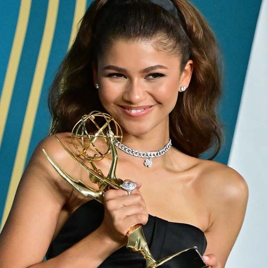 Zendaya, bu yıl ikinci kez Emmy kazandı