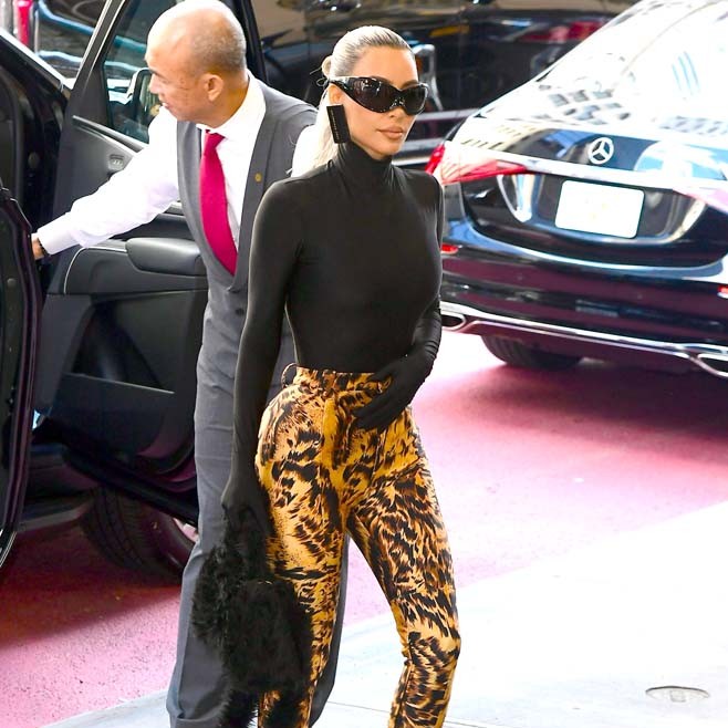 Kim Kardashian'ın korku dolu anları!