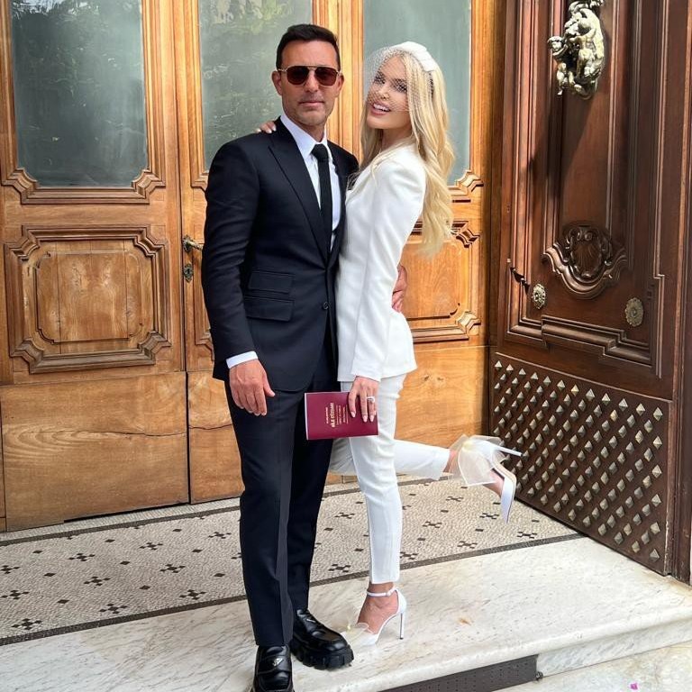 Melis Sütşurup ve Mustafa Sandal Roma'da evlendi