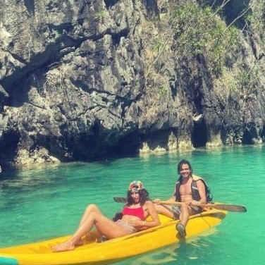 Pasifik tatilinden renkli kareler