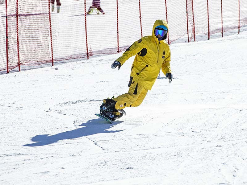 Karın keyfini çıkardılar