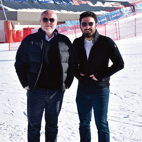 Kar aşıkları Erzurum’da