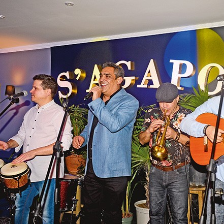 Küba konseptli kutlama