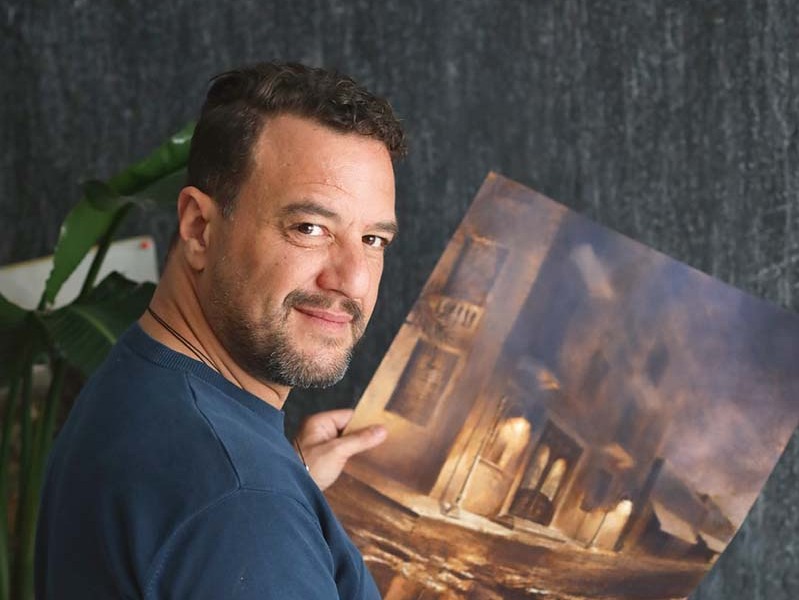 İki yunan sanatçı ata topraklarına geldi