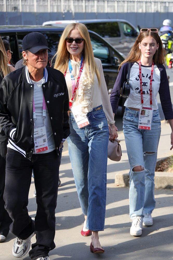 Nicole Kidman, Ailesiyle Paris Olimpiyatları'na Katıldı