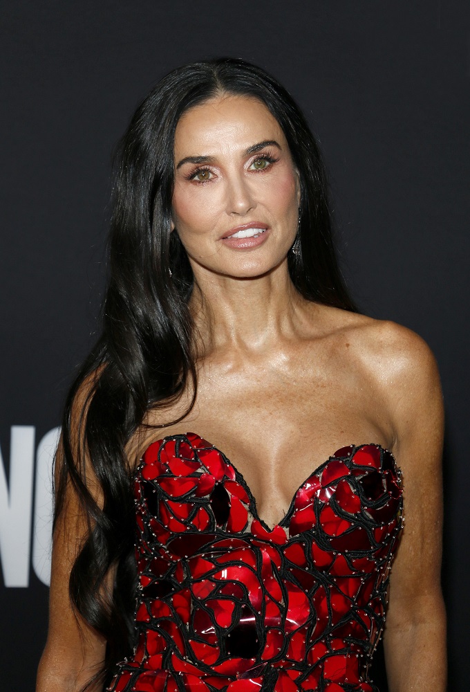 Demi Moore "The Substance" Filminin Prömiyerinde