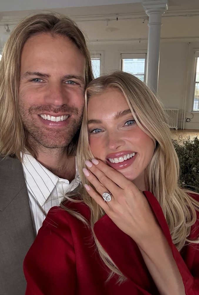 Ünlü Model Elsa Hosk, Tom Daly ile Nişanlandı