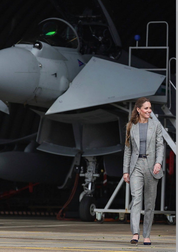 Galler Prensesi RAF Coningsby’de