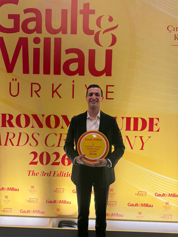 Senato Restoran’a Gault & Millau Türkiye'den Tek Şapka Ödülü