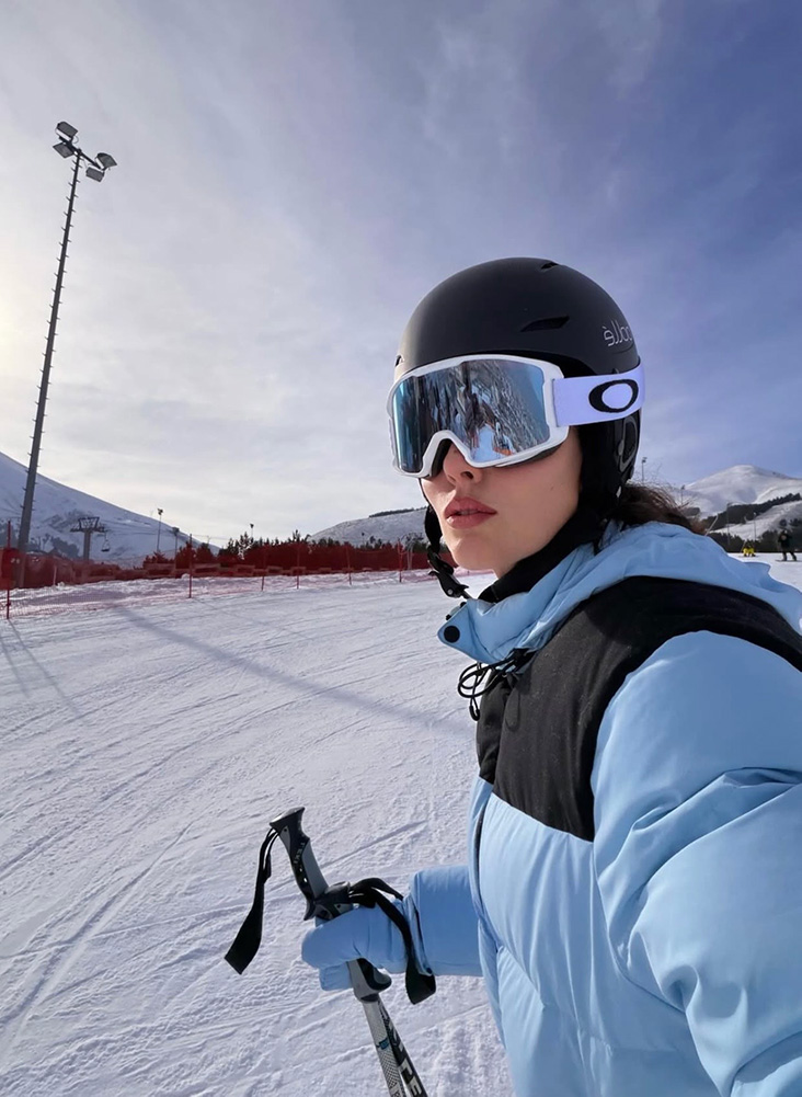 Pelin Akil’den Kış Tatilinden Kareler