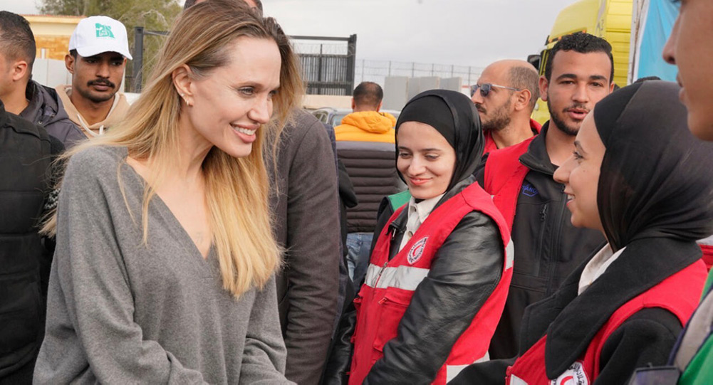 Angelina Jolie’den Gazze İçin Sahada Destek