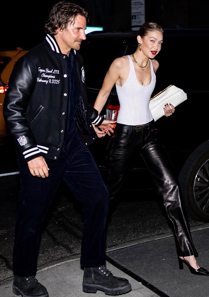 Gigi Hadid ve Bradley Cooper’dan Stil Uyumu