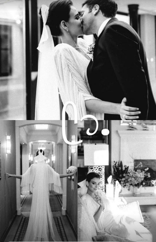 Aslışah Alkoçlar ve Kaan Demirağ’dan Romantik Yıl Dönümü Kutlaması