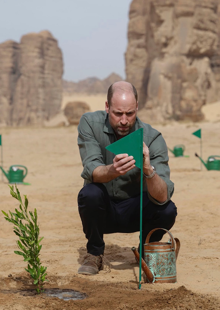 Galler Prensi’nden Suudi Arabistan’da Doğa Koruma Ziyareti