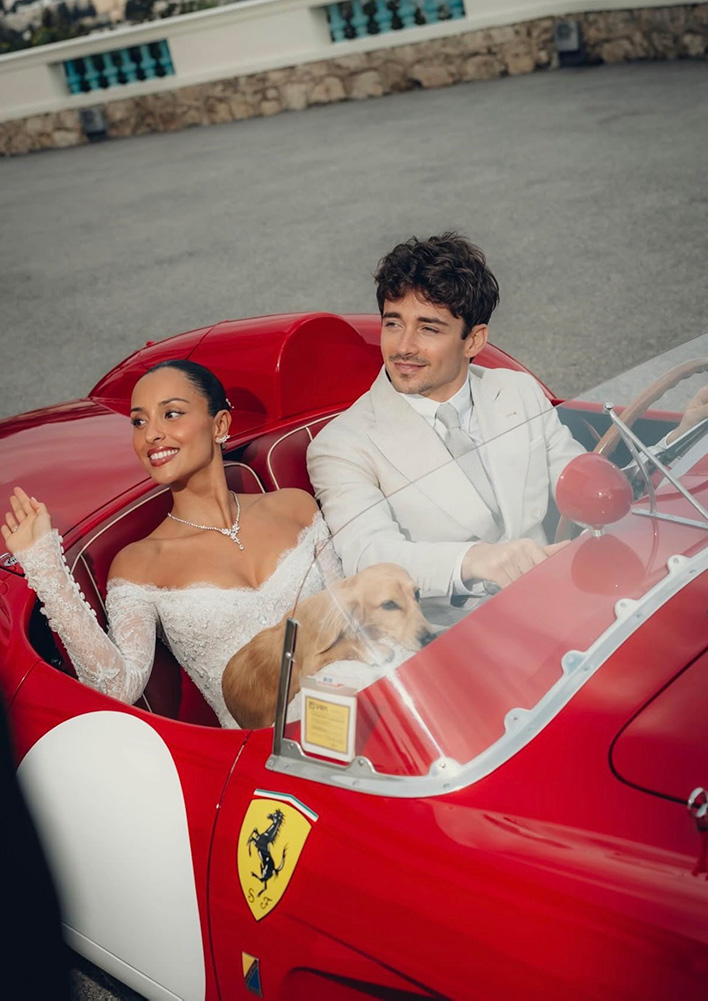 Formula 1 Pilotu Charles Leclerc Evlendi
