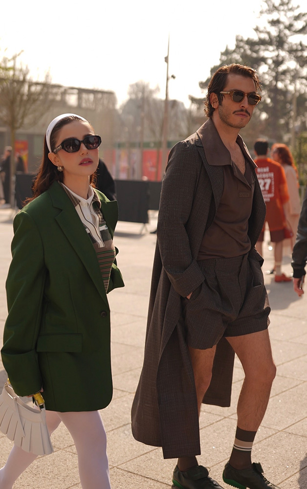 Özge Gürel ve Boran Kuzum Paris’te