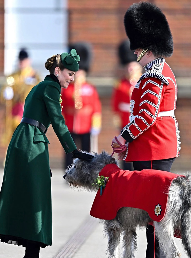 Galler Prensesi Catherine, St. Patrick’s Day Töreninde