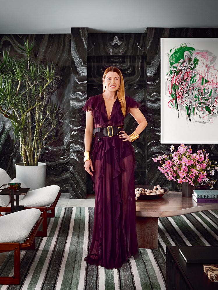 Ellen Pompeo Malibu'daki Rüya Evinde