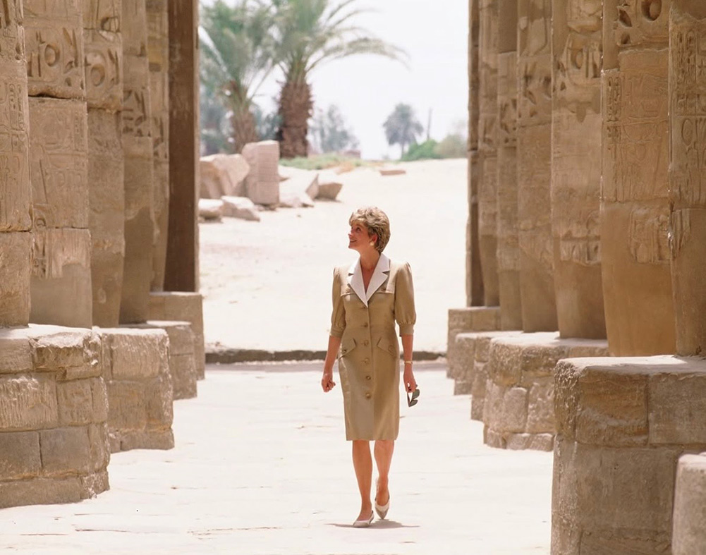 Kraliyet arşivinden: Prenses Diana’nın Mısır ziyareti (1992)