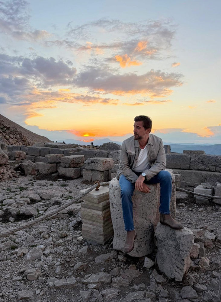 Engin Altan Düzyatan’dan Nemrut Dağı’nda dikkat çeken kareler