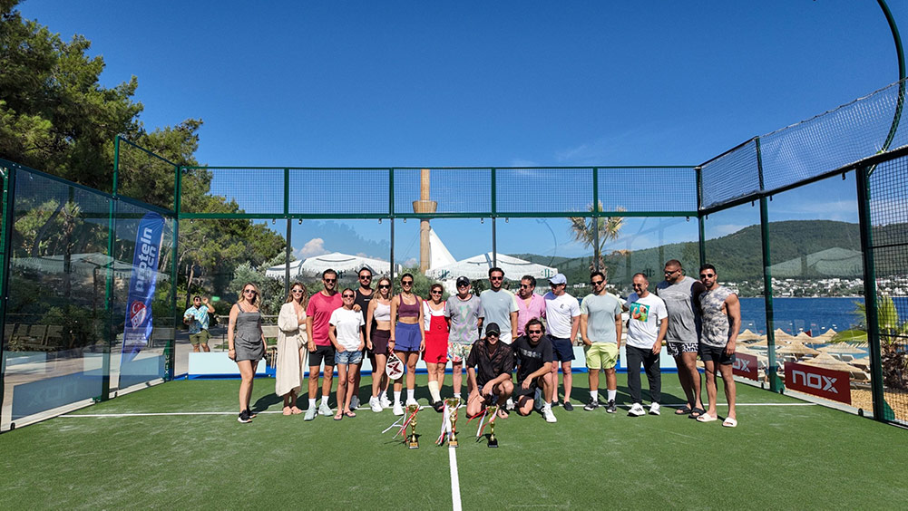 Ünlüler Padel Kortunda Buluştu: Bodrum’da Keyifli Turnuva