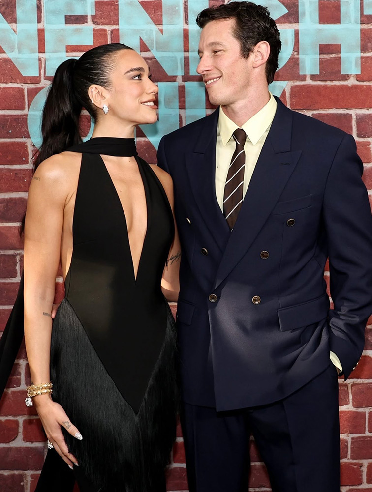 Dua Lipa ve Callum Turner’dan evlilik sonrası ilk kırmızı halı