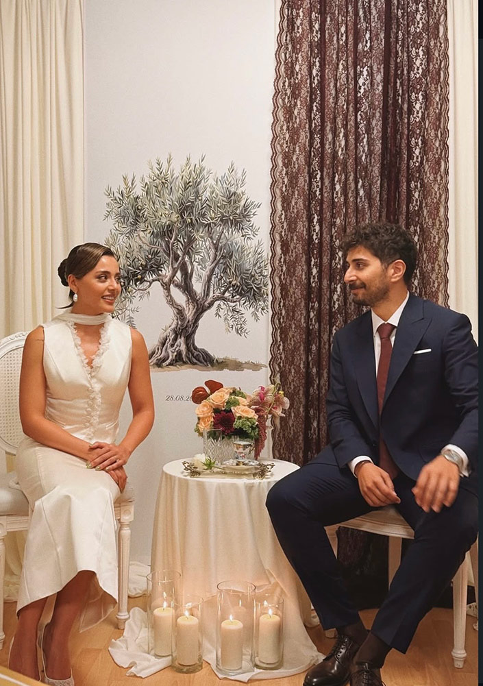 Sıla Türkoğlu ile Ata Ayyıldız Nişanlandı