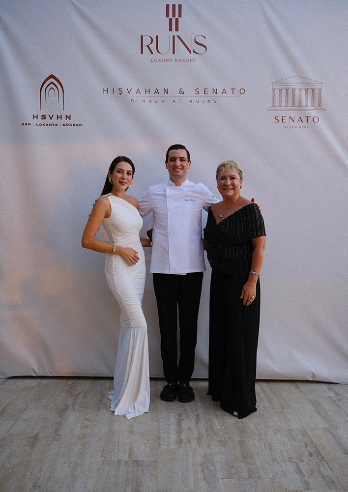 RUINS LUXURY RESORT’TA GASTRONOMİ DÜNYASINI BULUŞTURAN GECE
