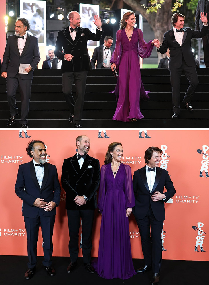 Kraliyet ve Hollywood aynı karede